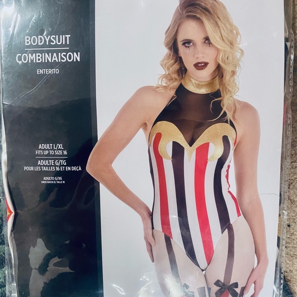 Adult Vintage Circus Bodysuit, NWT, L/XL - Picture 7 of 7